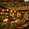 Cafe Garland Süsleme