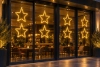 Cafe Vitrin Işık Süsleme