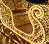 Gold Yılbaşı Işıklı Kızak